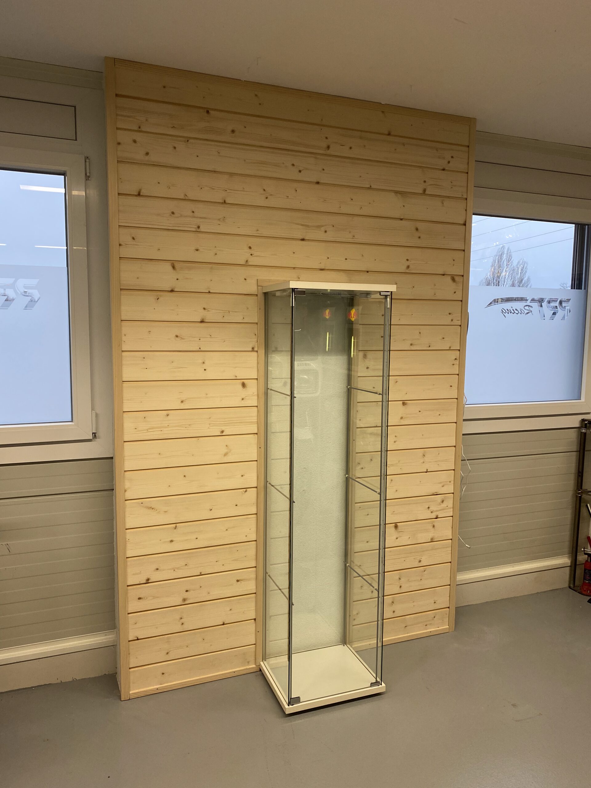 Aménagement décoratif d'un mur intérieur